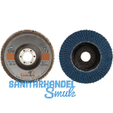 LUKAS Schleiflamellenteller SLTO Zirkonkorund � 125 mm Korn 60
