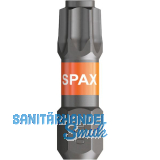 SPAX Bit-Einsatz T-Star 1/4"sechskant T40/25 mm Zapfenf�hrung, Inhalt 5 St�ck