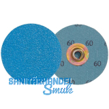 LUKAS Schleifblatt PSG 025 selbstspannend Zirkonkorund � 25 mm Korn 60