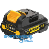 DEWALT Akku / Ersatzakku DCB124G XR 12 Volt / 3,0 Ah (IEC) Li-Ion