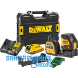 DEWALT Akku-Kreuzlinienlaser gr�n DCE088D1G18-QW 12/18 Volt / 2,0 Ah