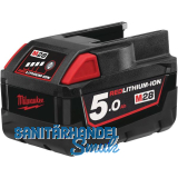 MILWAUKEE Akku / Ersatzakku M28 BX 28 Volt / 5,0 Ah Red Li-Ion