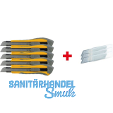 SOLIDO Cutter Set 5 x Cutter, 3 x Abbrechklingenbox 8-teilig