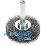 OSBORN Rundb�rste mit Schaft 40 x 11 x 6 mm Stahldraht