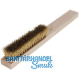 OSBORN Hand-Feinkratzb�rste 220 x 22 mm 4-reihig Messing gewellt