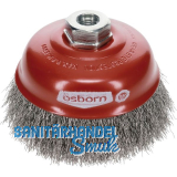 OSBORN Fl�chenreinigungs Topfb�rste 125 x 30 mm Stahldraht M14