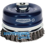 OSBORN Topfb�rste 100 x 20 mm Stahldraht gezopft M14