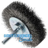 OSBORN Rundb�rste mit Schaft 70 x 18 x 6 mm Stahldraht