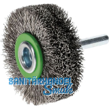 OSBORN Rundb�rste mit Schaft 50 x 17 x 6 mm rostfreier Stahldraht