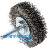 OSBORN Rundb�rste mit Schaft 60 x 18 x 6 mm rostfreier Stahldraht