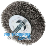 OSBORN Rundb�rste mit Schaft 70 x 18 x 6 mm rostfreier Stahldraht
