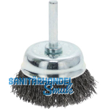 OSBORN Topfb�rste mit Schaft 50 x 17 x 6 mm rostfreier Stahldraht