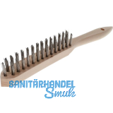 OSBORN Hand-Drahtb�rste 2-reihig Stahldraht