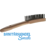 OSBORN Hand-Drahtb�rste 4-reihig Stahldraht