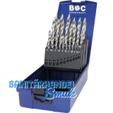BOHRCRAFT Bohrer-Kassette Turbo Step KG13 DIN338 HSS-G � 1-13 mm 25-teilig