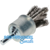 OSBORN Pinselkopfb�rste gezopft 23 x 29 x 6 mm rostfreier Stahldraht