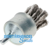 OSBORN Pinselkopfb�rste gezopft 30 x 29 x 6 mm rostfreier Stahldraht