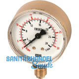 POLOGEN Inhaltsmanometer � 63mm Acetylen 0-40 bar