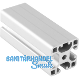 Aluminium Nutprofil ISP Nut 8 L41 leicht 40 x 40 mm 3 Nuten