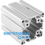 Aluminium Nutprofil ISP Nut 8 L80 leicht 80 x 80 mm 8 Nuten