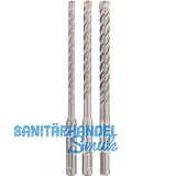BOSCH SDS-Plus p5X Hammerbohrer-Satz HM ø 6-10 mm 3-teilig BOSCH SDS-Plus p5X Hammerbohrer-Satz HM ø 6-10 mm 3-teilig