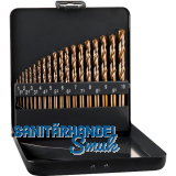 ALPEN Spiralbohrer-Kassette DIN338RN HSS Cobalt GRIP KM19 � 1-10mm 19-teilig