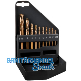 ALPEN Spiralbohrer-Kassette DIN1897PZ HSS Cobalt GRIP KM10 � 3-10mm 10-teilig