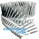 ALSAFIX Nagelschraube L�nge 40 mm Edelstahl A4 Kunststoffgebunden 16 Grad