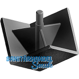 FATH Abdeckkappe f�r Eckwinkel Eckform Profil 30 schwarz