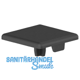 FATH Abdeckkappe f�r Profile 30 x 30 mm steckbar 1 Kreuz schwarz Nut 6