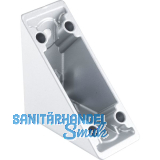 FATH Zinkwinkel I 40 x 80 mm pulverbeschichtet alufarbig flach Nut 8