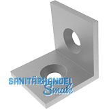 FATH Stahlwinkel 40 x 40 mm pulverbeschichtet alufarbig