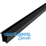 FATH Einfassprofil schwarz 20 m Nut 8