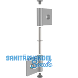 FATH Aluminium-Scharnier leicht 43 x 43 mm Nut 8