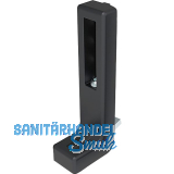 FATH Bodenwinkel 160 mm h�henverstellbar schwarz Nut 8