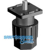 FATH Hub-Schrauber schwarz Nut 8