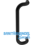 FATH Handgriff Aluminium gebogen 200 mm schwarz
