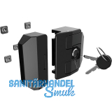 FATH Fallenverschluss Zinkdruckguss schwarz