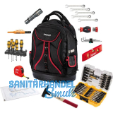 Werkzeugrucksack Basis-Set 63-teilig
