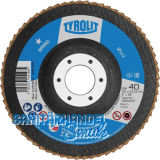 TYROLIT Schleiflamellenteller 2in1 Basic*gekr�pft � 115 mm Korn 60 Form 27A