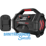 PERFECTPRO Akku-Radio Rocktagon 18 Volt AmpShare inkl. Adapter DeWalt/Milwaukee