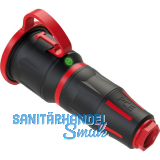 PCE Schutzkontaktkupplung TAURUS2 Gummi 2-polig mit Deckel LED IP54