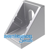 FATH Zinkwinkel 20 x 17 x 20 pulverbeschichtet alufarbig Nut 5