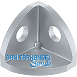 FATH Eckwinkel I 20 x 20 mm Zinkdruckguss Nut 5