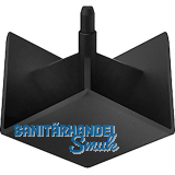 FATH Abdeckkappe f�r Eckwinkel Eckform Profil 20 schwarz