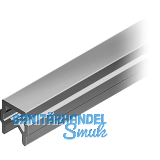 FATH Abdeck- und Einfassprofil schwarz 2000 mm Nut 5