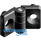 FATH Scharnier Kunststoff 20 Mini, schwarz
