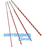 ALPEN HM-Universalbohrer-Satz Profi Multicut Bohrer � 6-12 mm 4-teilig