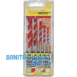 ALPEN HM-Universalbohrer-Satz Profi Multicut Bohrer � 4-10 mm 5-teilig