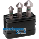 MAYKESTAG Kegelsenker-Satz HSS 90 Grad � 12,4 / 16,5 / 20,5 mm 3-teilig